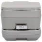 WC Portatile per Campeggio Grigio 10+10 L WC Portatile per Campeggio Grigio 10+10 L