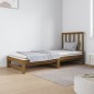 Dormeuse Estraibile Miele 2x(90x190) cm Legno Massello di Pino Dormeuse Estraibile Miele 2x(90x190) cm Legno Massello di Pino