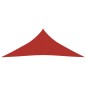 Vela Parasole 160 g/m² Rossa 4,5x4,5x4,5 m in HDPE Vela Parasole 160 g/m² Rossa 4,5x4,5x4,5 m in HDPE