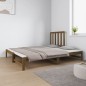 Dormeuse Estraibile Miele 2x(90x190) cm Legno Massello di Pino Dormeuse Estraibile Miele 2x(90x190) cm Legno Massello di Pino