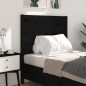 Testiera per Letto Nera 81x4x100 cm in Legno Massello di Pino Testiera per Letto Nera 81x4x100 cm in Legno Massello di Pino