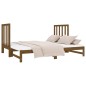Dormeuse Estraibile Miele 2x(90x190) cm Legno Massello di Pino Dormeuse Estraibile Miele 2x(90x190) cm Legno Massello di Pino