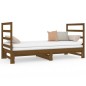 Dormeuse Estraibile Miele 2x(90x190) cm Legno Massello di Pino Dormeuse Estraibile Miele 2x(90x190) cm Legno Massello di Pino