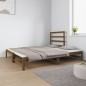 Dormeuse Estraibile Miele 2x(90x190) cm Legno Massello di Pino Dormeuse Estraibile Miele 2x(90x190) cm Legno Massello di Pino