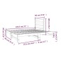 Dormeuse Estraibile Miele 2x(90x190) cm Legno Massello di Pino Dormeuse Estraibile Miele 2x(90x190) cm Legno Massello di Pino