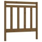 Dormeuse Estraibile Miele 2x(90x190) cm Legno Massello di Pino