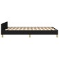 vidaXL Giroletto senza Materasso Nero 120x200 cm Tessuto vidaXL Giroletto senza Materasso Nero 120x200 cm Tessuto
