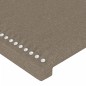 vidaXL Giroletto senza Materasso Tortora 140x200 cm in Tessuto vidaXL Giroletto senza Materasso Tortora 140x200 cm in Tessuto