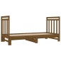 Dormeuse Estraibile Miele 2x(90x190) cm Legno Massello di Pino Dormeuse Estraibile Miele 2x(90x190) cm Legno Massello di Pino