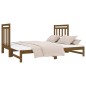 Dormeuse Estraibile Miele 2x(90x190) cm Legno Massello di Pino Dormeuse Estraibile Miele 2x(90x190) cm Legno Massello di Pino