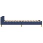 vidaXL Giroletto senza Materasso Blu 80x200 cm in Tessuto vidaXL Giroletto senza Materasso Blu 80x200 cm in Tessuto