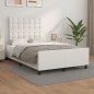 Giroletto con Testiera Bianco 120x200 cm in Similpelle Giroletto con Testiera Bianco 120x200 cm in Similpelle