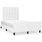Giroletto con Testiera Bianco 120x200 cm in Similpelle Giroletto con Testiera Bianco 120x200 cm in Similpelle