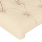 Giroletto con Testiera Crema 100x200 cm in Tessuto Giroletto con Testiera Crema 100x200 cm in Tessuto