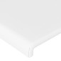 Giroletto con Testiera Bianco 80x200 cm in Similpelle Giroletto con Testiera Bianco 80x200 cm in Similpelle