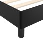 vidaXL Giroletto con Testiera Nero 160x200 cm in Similpelle vidaXL Giroletto con Testiera Nero 160x200 cm in Similpelle