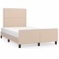 Giroletto con Testiera Cappuccino 120x200 cm in Similpelle Giroletto con Testiera Cappuccino 120x200 cm in Similpelle
