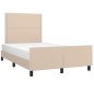Giroletto con Testiera Cappuccino 120x200 cm in Similpelle Giroletto con Testiera Cappuccino 120x200 cm in Similpelle