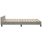 vidaXL Giroletto senza Materasso Grigio Chiaro 120x200 cm Velluto vidaXL Giroletto senza Materasso Grigio Chiaro 120x200 cm Velluto