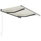 Tenda da Sole Retrattile Automatica 300x250 cm Crema Tenda da Sole Retrattile Automatica 300x250 cm Crema