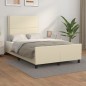 Giroletto con Testiera Crema 120x200 cm in Similpelle Giroletto con Testiera Crema 120x200 cm in Similpelle