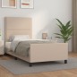 Giroletto con Testiera Cappuccino 100x200 cm in Similpelle Giroletto con Testiera Cappuccino 100x200 cm in Similpelle