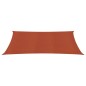 Vela Parasole 160 g/m² Terracotta 2x4 m in HDPE Vela Parasole 160 g/m² Terracotta 2x4 m in HDPE