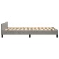vidaXL Giroletto senza Materasso Grigio Chiaro 120x200 cm Velluto vidaXL Giroletto senza Materasso Grigio Chiaro 120x200 cm Velluto