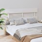 Testiera per Letto Bianca 164x3x81 cm in Legno Massello di Pino Testiera per Letto Bianca 164x3x81 cm in Legno Massello di Pino