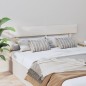 Testiera per Letto Bianca 164x3x81 cm in Legno Massello di Pino Testiera per Letto Bianca 164x3x81 cm in Legno Massello di Pino