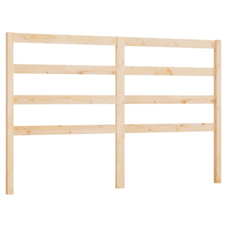 Testiera Letto 156x4x100 cm in Legno Massello di Pino