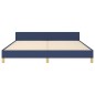 vidaXL Giroletto con Testiera Blu 180x200 cm in Tessuto vidaXL Giroletto con Testiera Blu 180x200 cm in Tessuto