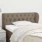 Testiera ad Orecchio Tortora 93x23x78/88 cm in Tessuto Testiera ad Orecchio Tortora 93x23x78/88 cm in Tessuto