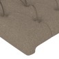Testiera ad Orecchio Tortora 93x23x78/88 cm in Tessuto Testiera ad Orecchio Tortora 93x23x78/88 cm in Tessuto