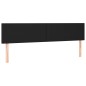 vidaXL Giroletto a Molle con Materasso Nero 180x200 cm in Similpelle