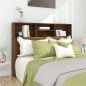 Testiera con Scomparti Rovere Marrone 140x19x103,5 cm Testiera con Scomparti Rovere Marrone 140x19x103,5 cm