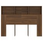 Testiera con Scomparti Rovere Marrone 140x19x103,5 cm Testiera con Scomparti Rovere Marrone 140x19x103,5 cm