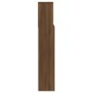 Testiera con Scomparti Rovere Marrone 140x19x103,5 cm Testiera con Scomparti Rovere Marrone 140x19x103,5 cm