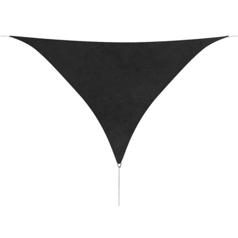 Parasole a Vela Oxford Triangolare 3,6x3,6x3,6 m Antracite Parasole a Vela Oxford Triangolare 3,6x3,6x3,6 m Antracite