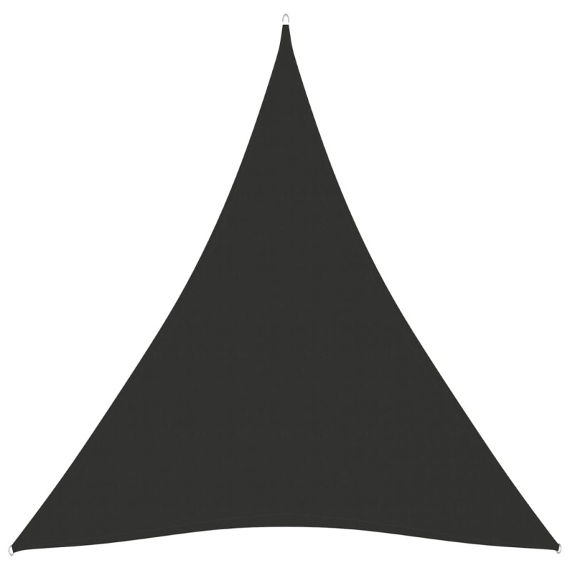 Parasole a Vela Oxford Triangolare 5x6x6 m Antracite Parasole a Vela Oxford Triangolare 5x6x6 m Antracite