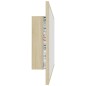 Specchio da Bagno LED Rovere Sonoma 80x8,5x37 cm in Acrilico