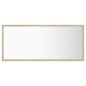 Specchio da Bagno LED Rovere Sonoma 90x8,5x37 cm in Acrilico Specchio da Bagno LED Rovere Sonoma 90x8,5x37 cm in Acrilico
