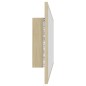 Specchio da Bagno LED Rovere Sonoma 90x8,5x37 cm in Acrilico Specchio da Bagno LED Rovere Sonoma 90x8,5x37 cm in Acrilico