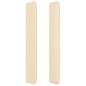 Testiera ad Orecchio Crema 103x16x118/128 cm in Tessuto Testiera ad Orecchio Crema 103x16x118/128 cm in Tessuto