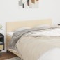 vidaXL Testiera 2 pz Crema 100x5x78/88 cm in Tessuto vidaXL Testiera 2 pz Crema 100x5x78/88 cm in Tessuto