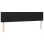 Giroletto a Molle con Materasso Nero 200x200 cm in Similpelle