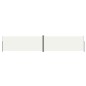 Tenda da Sole Laterale Retrattile Crema 200x1000 cm Tenda da Sole Laterale Retrattile Crema 200x1000 cm