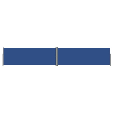 Tenda da Sole Laterale Retrattile Blu 180x1000 cm