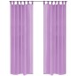 2 Pz Tende in Voile 140x225 cm Lilla 2 Pz Tende in Voile 140x225 cm Lilla