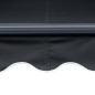 Tenda da Sole Retrattile Manuale con LED 300x250 cm Antracite Tenda da Sole Retrattile Manuale con LED 300x250 cm Antracite